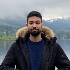 Anas Bouarafa in the mountains